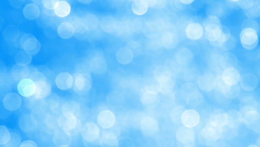 Blurred Blue Sparkles Background. Shining Stock Footage Video (100% 