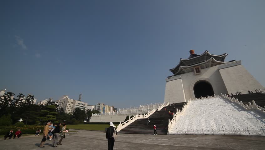 The Chiang kai-shek memorial hall in taiwan