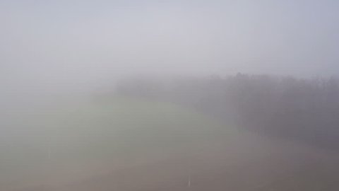 Aerial - Flight through the mist