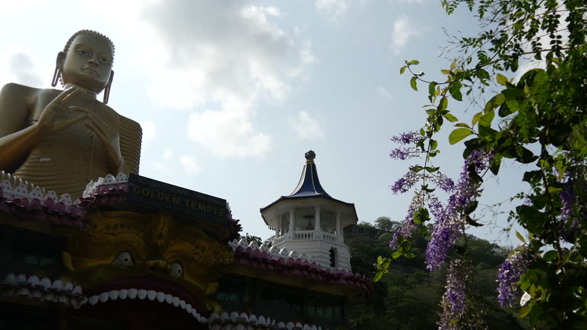 Tilt from the Golden Temple of Dambulla, Sri Lanka