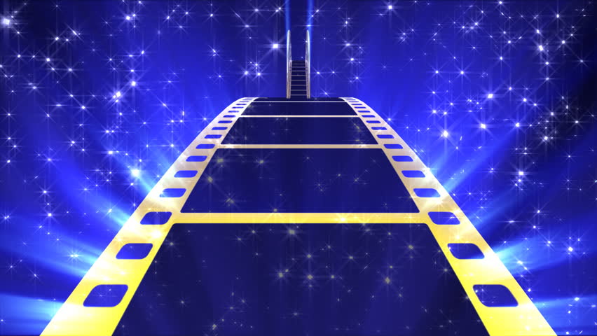 Film strip and reel.