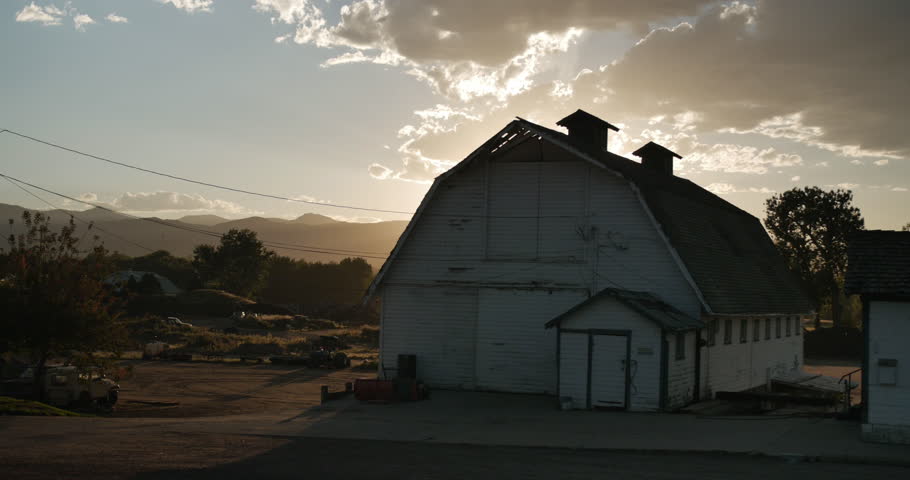 Barn Sunset
