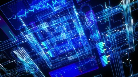 4k Futuristic Technological Abstract Motion Background Stock Footage 4k Futuristic Technological Abstract Motion Background Stock Footage