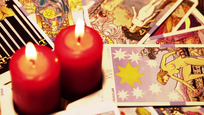 Tarot Cards Royalty-Free Stock Footage #8131138