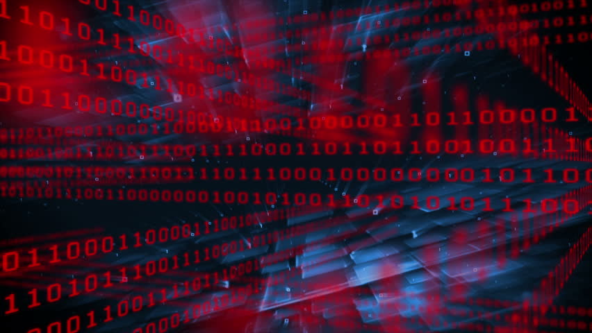 Digital Animation of Binary Code Stock Footage Video (100% Royalty-free ...