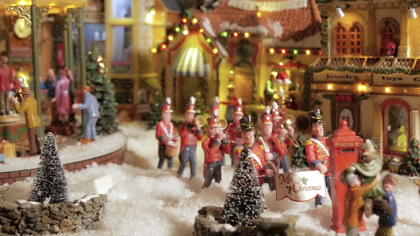 miniature christmas figurines villagers