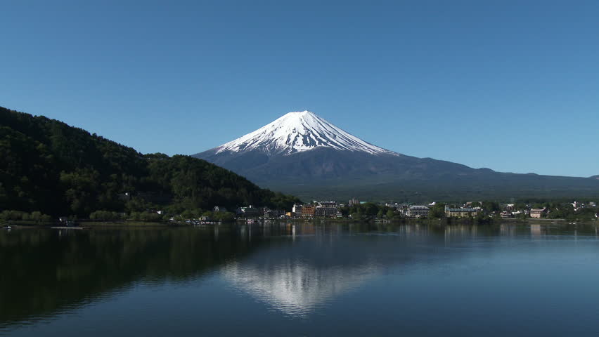 Mount Fuji View From Lake Stock Footage Video 100 Royalty Free 8158978 Shutterstock