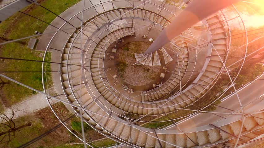 successful man running up on stairways. career progress background. business success symbol