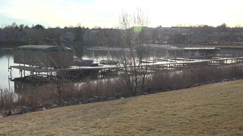 Boat Dock On Lake / Boat docking on lake.
