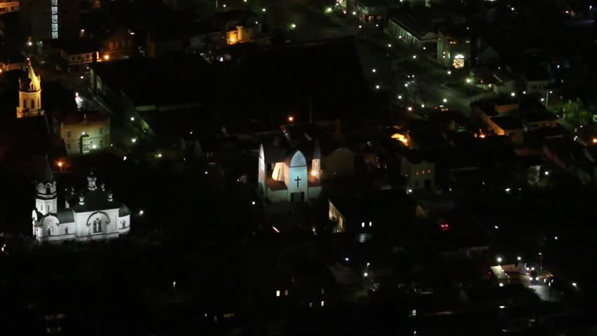 City view at night, Japan