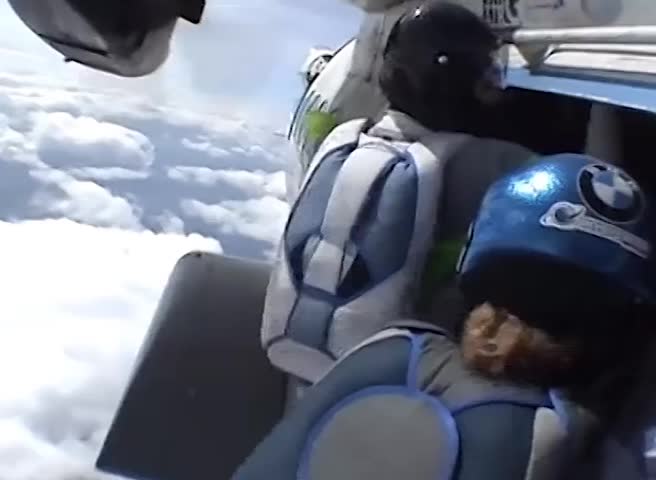 Flying above the clouds