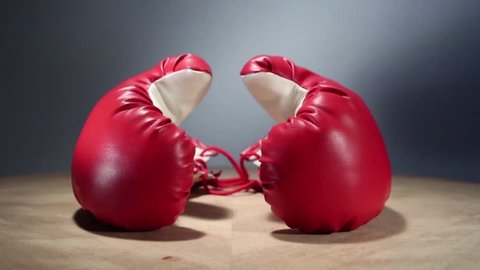 Boxing gloves rotation