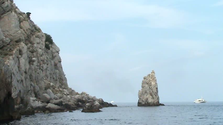 rocks on beach