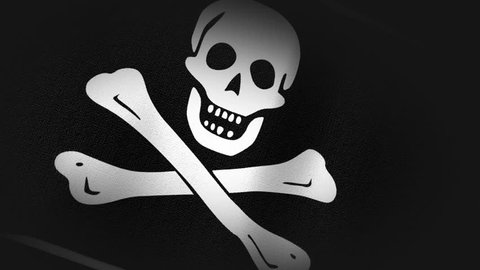 4k 3d Animation Jolly Roger Pirate Stock Footage Video (100% Royalty-free)  8216431 | Shutterstock
