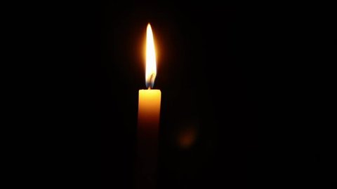 Candle In The Dark Stock Footage Video 100 Royalty Free 8217478 Shutterstock