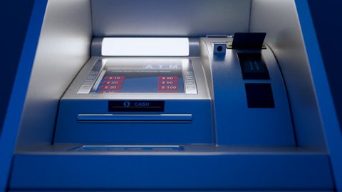 022 Atm Machine With Screen Stock Footage Video 100 Royalty Free Shutterstock