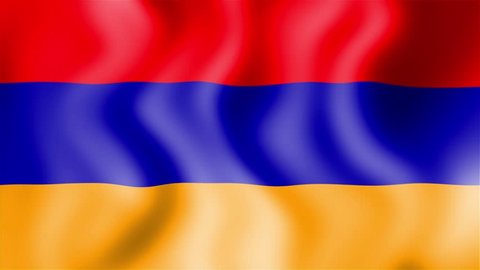 HD Waving flag - Armenia