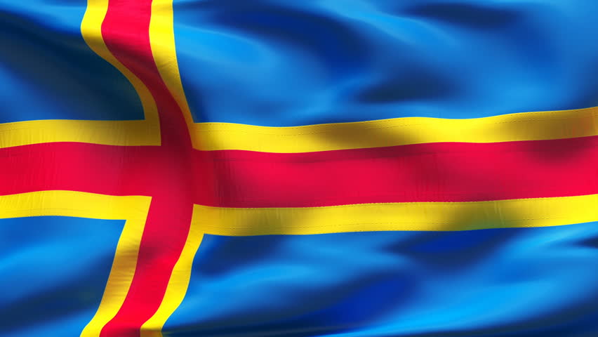 Creased Textured Aland Flag In Stock Footage Video 100 Royalty Free 3810 Shutterstock