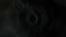 Strange thing in the storm. Black hole, alien construction or giant stone eye. Clip 2. - Powered by Shutterstock - Get 15% off with code: PIKWIZARD15