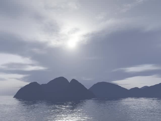 fast moving clouds