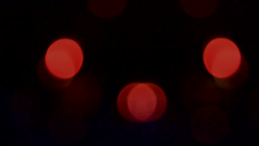Bokeh in night club