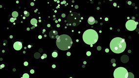 Background Particles Formation