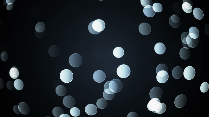 Silver Bokeh Abstract Background. Seamless Stock Footage Video (100% ...