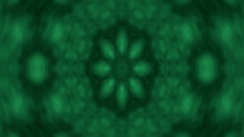 Abstract Green kaleidoscope looping Background, a Backgrounds & Wallpaper Video by blend4design