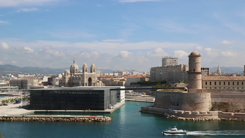 The Fort Saint-Jean in Marseille in France