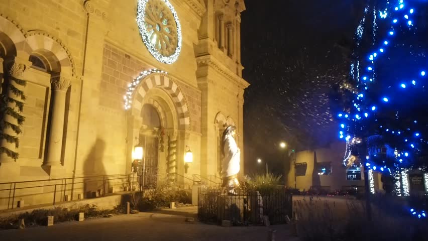 Cathedral Basilica of Saint Francis of Assisi is a Roman Catholic cathedral in downtown Santa Fe, New Mexico. 