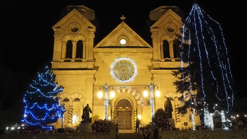 Cathedral Basilica of Saint Francis of Assisi is a Roman Catholic cathedral in downtown Santa Fe, New Mexico. 