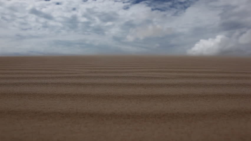 Close up of sand dune in the Lencoise National Park, Brazil 
