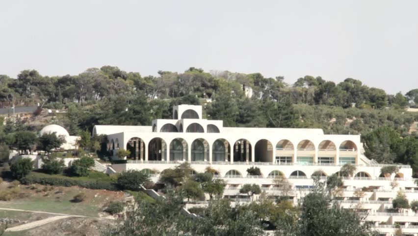  Mormon University; one of the top universities in Jerusalem, Israel. The architecture of Mormon University, Mt. Scopus is exclusive and very impressive; high arches and spacious patios and gardens