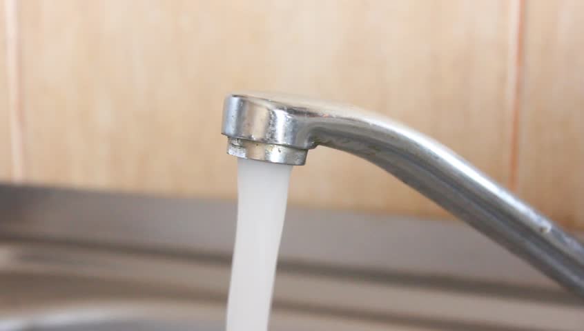 water from faucet