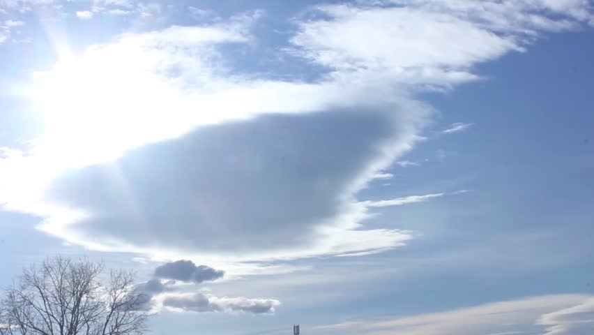 beautiful sky ladscape time lapse