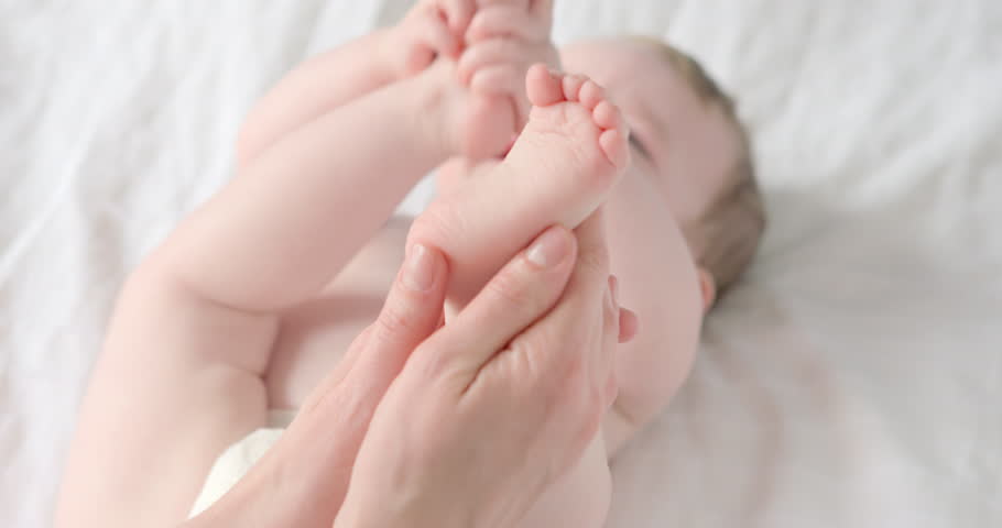 Baby Boy 9m Enjoying Feet Stock Footage Video 100 Royalty Free 8420890 Shutterstock