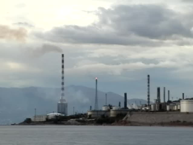 industrial plant - hydroelectric power station