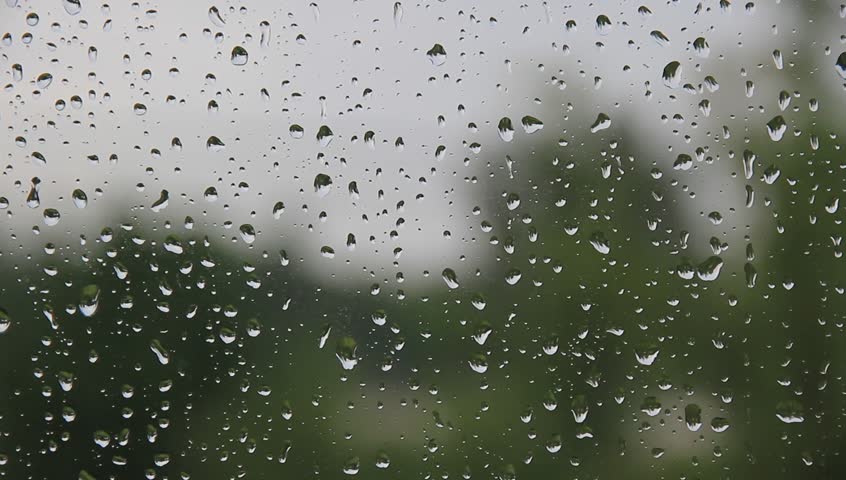 Rain Drops On A Window Stock Footage Video 100 Royalty Free Shutterstock