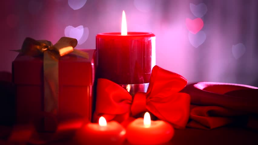 Valentines Day. Beautiful Valentine Scene Stock Footage Video (100% ...