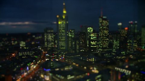 Frankfurt Skyline Timelapse