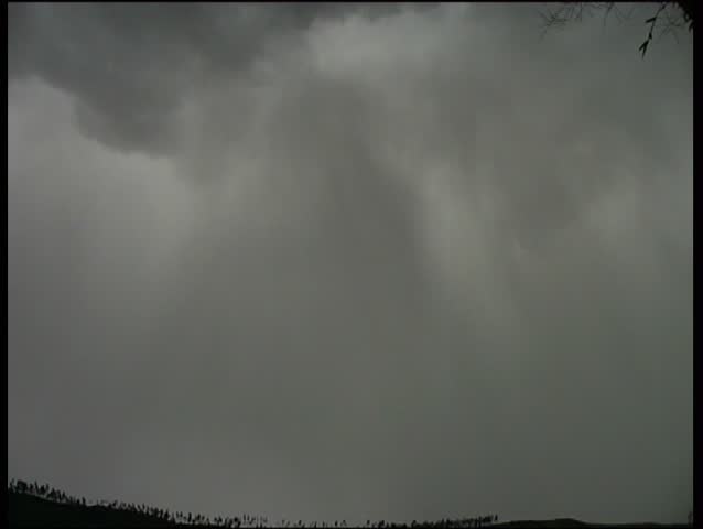 Storm brewing in the Andes 