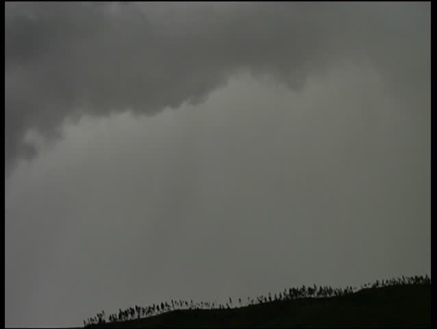 Storm brewing in the Andes