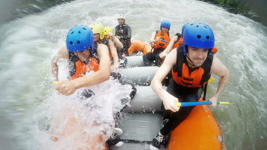 Whitewater Rafting 4k