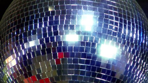 disco mirror ball center, glitter
