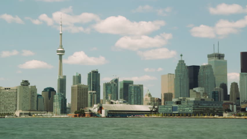 Postcard from Toronto. Timelapse shot. Colour adjusted to look like a vintage postcard. Note: Some shake and water drop at middle of clip, but cool nonetheless! 