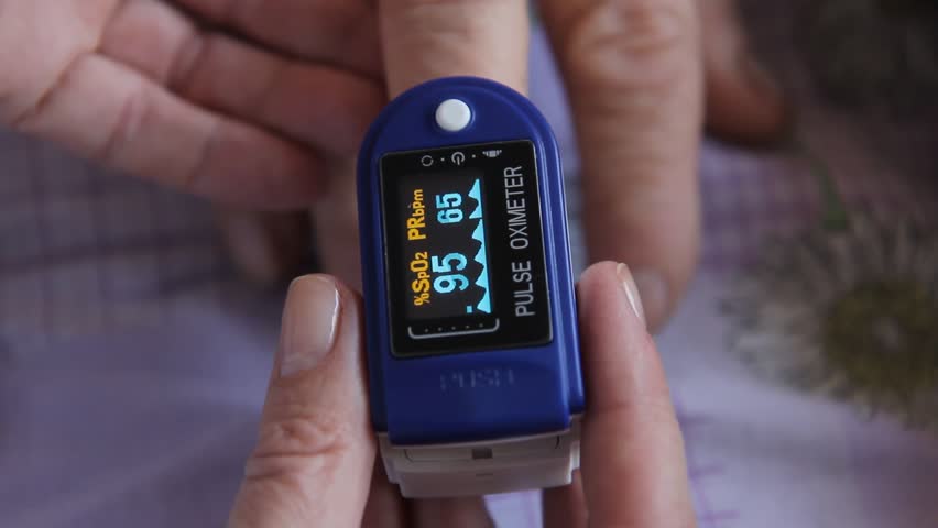 Pulse measurement - pulse oximetry.