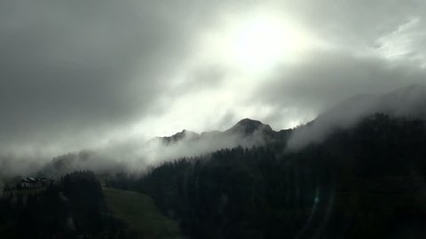 Fog at the Mountain part1.
Kaernten ( Austria , Nassfeld ) July 2014. 
Recorded at progressive 50p