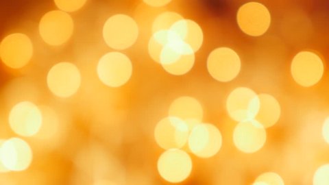 Shiny golden glittering Christmas background 4K 2160p UHD footage - Sparkling background gold abstract defocused 4K 3840X2160 UHD video