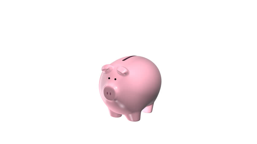 pink pig piggy bank