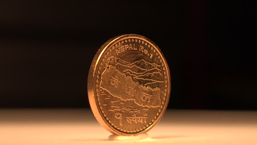 One Paise The Nepalese Rupee Stock Footage Video 100 Royalty Free 8595358 Shutterstock